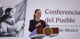 Sheinbaum responde a críticas de Bukele por inseguridad