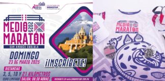 Invitan a Medio Maratón Equinoccio y Lucha Libre en San Andrés Cholula