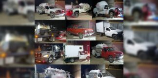 Aseguran 14 pipas de presunto gas ilegal en Santa Rita Tlahuapan