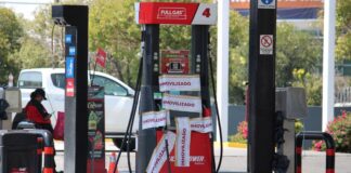 Operativo de Profeco en gasolinerías de Puebla; coloca sellos de inmovilización