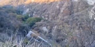 Cae autobús a barranco en Tlaxcala con 30 pasajeros