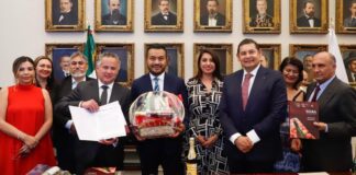 Puebla e IMPI protegen la propiedad industrial y la Sidra de Huejotzingo