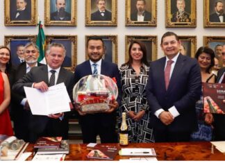 Puebla e IMPI protegen la propiedad industrial y la Sidra de Huejotzingo