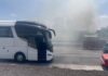 Se incendia autobús de pasajeros en la Puebla-Orizaba