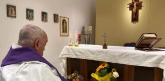 Difunden primera foto del papa Francisco desde su hospitalización