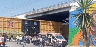 Tren arrolla a hombre en San Felipe Hueyotlipan