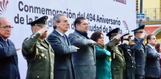 “Somos el corazón de la patria”: Armenta, en aniversario de Puebla