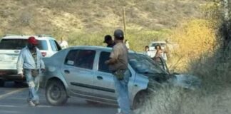 Accidente en Acatlán deja una persona lesionada