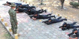 Marina capacita a 60 policías de Puebla