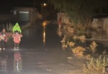 Lluvia deja afectaciones en localidades de Palmar de Bravo