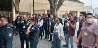 Realizan inspección sanitaria en el Mercado Zapata por denuncia ciudadana