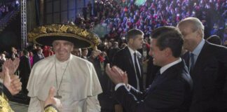 Peña Nieto recuerda visita del papa Francisco a México en 2016