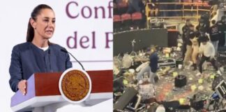 Sheinbaum condena disturbios en concierto de Luis R. Conriquez