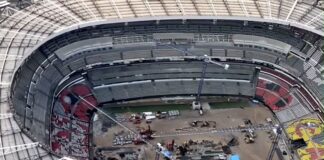 Niegan retraso en obras del Estadio Azteca antes del Mundial 2026