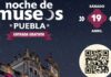 Realizan Tercera Noche de Museos 2025 en Puebla