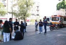 Motociclista atropella a peatón en Avenida Reforma