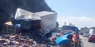 Cierre en Arco Norte: conductor queda atrapado tras colisión con pipa