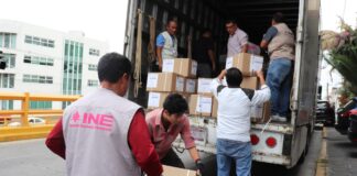 INE Puebla recibe las boletas para Elección Judicial