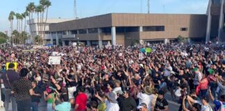 Con carne asada, piden renuncia de la gobernadora de Baja California