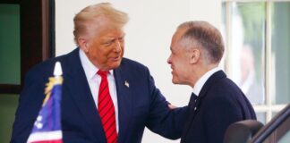 Se reúnen por primera vez Trump y Carney en Washington