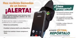 Alertan por fraudes cibernéticos con llamadas de bancos falsos
