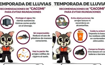 Emiten recomendaciones para evitar inundaciones en Puebla