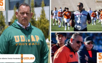 Aztecas UDLAP integra a nuevo coach de futbol americano