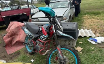 Policías de Cuautlancingo recuperan moto robada