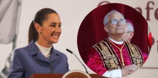Sheinbaum felicita a Robert Prevost tras ser nombrado Papa