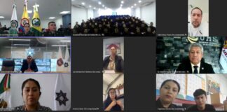 Más de 400 policías de Puebla y Colombia intercambian experiencias