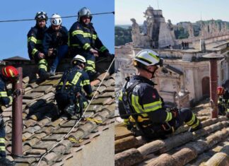 Vaticano instala la chimenea que anunciará al nuevo papa