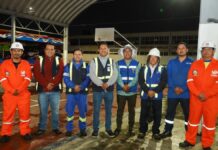 Instalan 354 nuevas luminarias LED en Agua Santa