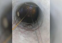 Mueren dos trabajadores tras caer al drenaje en Zinacatepec