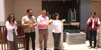 Ariadna Ayala inaugura primera estación de bombeo