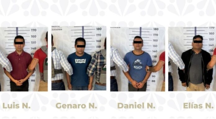 Detienen a cuatro por muerte de joven en anexo de Huauchinango