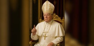 Trump sube foto vestido de papa en redes sociales