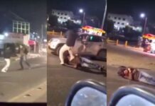 Noquean a motociclista durante pelea vial en Cholula