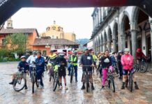 En Rodada Patrimonial, ciclistas descubren la historia de Zacatlán