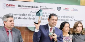 En CDMX, Armenta expone fin de la “deuda monstruosa” del Museo Barroco
