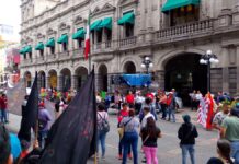 Marcha la 28 de Octubre tras asesinato de su coordinador en Puebla