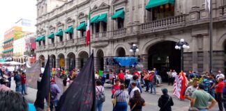 Marcha la 28 de Octubre tras asesinato de su coordinador en Puebla