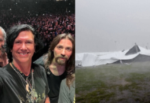 Colapsa enlonado y cancelan concierto de Caifanes en Tlaxcala