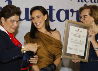 Nombran a MariElise Budib presidenta honoraria de la Cruz Roja Mexicana