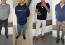 SSCyPC Cuautlancingo detiene a cuatro presuntos asaltantes