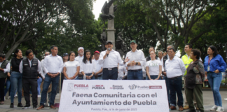 Realizan Faena Comunitaria número 25 en Paseo Bravo