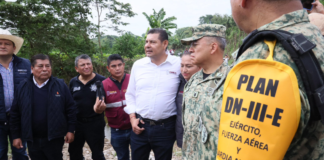 Anuncian bodega de alimentos y construcción de puente en Francisco Z. Mena