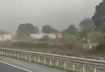 Captan el robo de dos tráileres en la Puebla-Orizaba