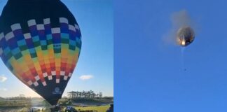 Se incendia globo aerostático en Brasil, mueren al menos 8 pasajeros