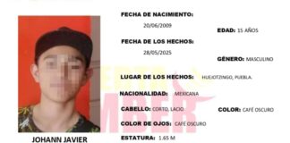 Cadáver hallado en Huejotzingo es de menor reportado como desaparecido