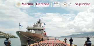 Marina asegura 3.5 toneladas de cocaína en costas de Guerrero